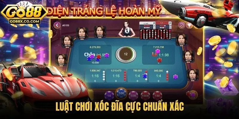 Luật chơi xóc đĩa cực chuẩn xác