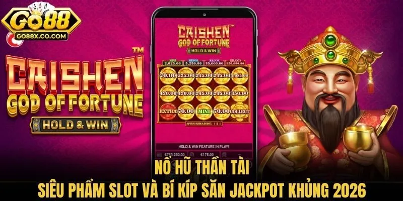 Nổ Hũ Thần Tài: Siêu Phẩm Slot Và Bí Kíp Săn Jackpot Khủng 2026